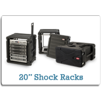 SKB 20" Shock Racks from Cases2Go
